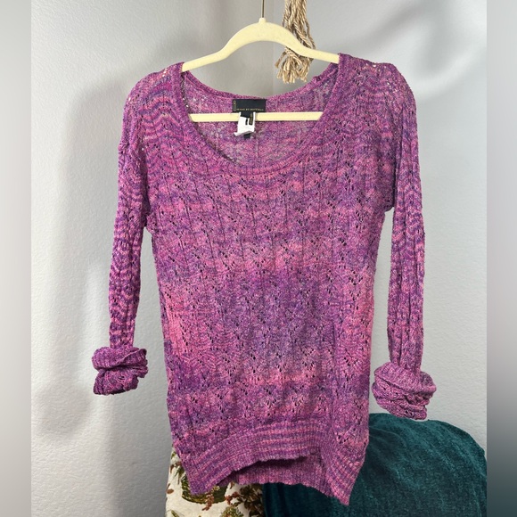 Knit Purple Sweater - Picture 1 of 10